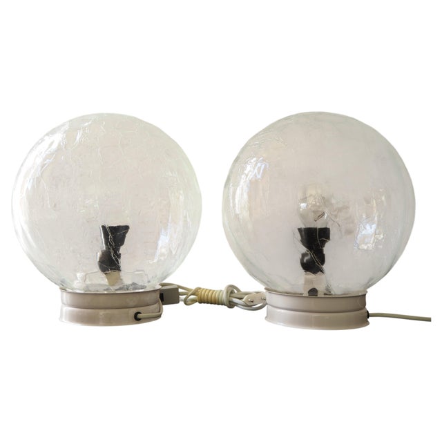 Mid-Century Globe Table Lamps, 1970s, Set of 2 For Sale - Image 14 of 14