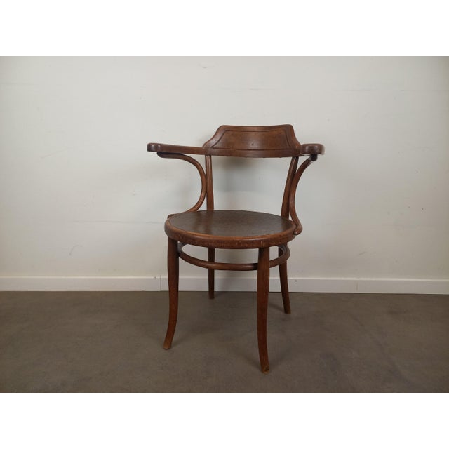Bentwood Armchair from Gebrüder Thonet, 1890s For Sale - Image 3 of 18