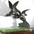 Maximilien-Louis Fiot Bronze Ducks In Flight Sculpture For Sale - Image 4 of 12