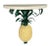 Green Vintage Custom Tole Palm Tree Wall Shelves For Sale - Image 8 of 12