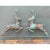 Vintage Leaping Deer Copper Weathervanes - A Pair For Sale - Image 4 of 13