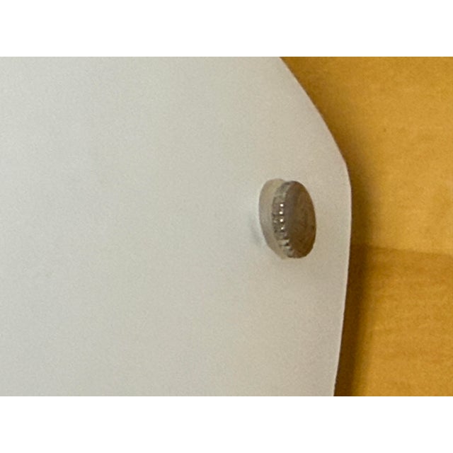 Ikea 1990s Santir Opaline Glass Wall Sconces, Pair For Sale - Image 4 of 12