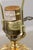 1980s Pair Sunning Italian Brass & Crystal Urn Style Table Lamps For Sale - Image 14 of 16