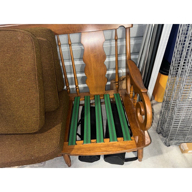 1950s Haywood-Wakefield Maple Sofa #497-74 (c.1950s) For Sale - Image 15 of 15