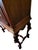 Antique Italian Renaissance Revival Walnut Marble Hutch China Liquor Cabinet Bar For Sale - Image 15 of 16
