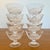 Mid-Century Crystal Punch Center Bowl and Coupe Glasses from Cristallerie de Lorraine, 1950s, Set of 9 For Sale - Image 6 of 9