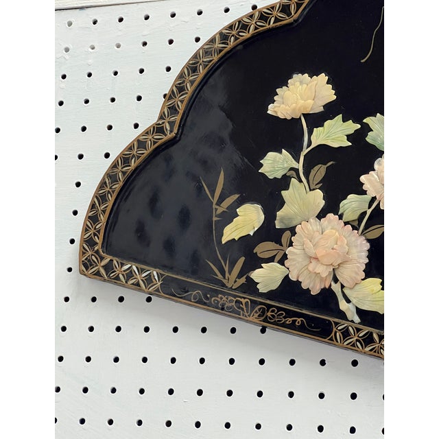 Vintage Asian Mother of Pearl Wall Hanging Chairish