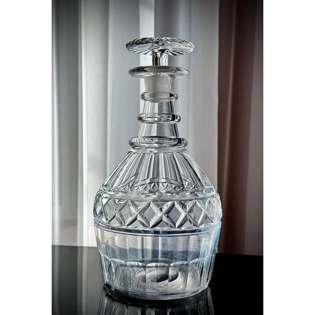 Antique Georgian Cut Glass Decanter, 1810s For Sale - Image 6 of 18