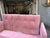 Brunschwig & Fils Custom Blush Pink Velvet Upholstered Daybed For Sale - Image 4 of 7