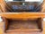 Dixie Furniture Co. 1980s Dixie Furniture Recollections Rustic Country French Solid Oak Chest With Oval Table Mirror For Sale - Image 4 of 12