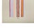 Gene Davis Gene Davis, Royal Curtain, Hand Signed Screen Print, Abstract, 37 X 28 In. Framed, 1980 For Sale - Image 4 of 4