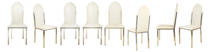 AD 026 Chairs by Alain Delon for Maison Jansen, France, 1970s, Set of 8