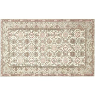 1960s Turkish Oushak Rug For Sale