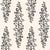 Contemporary Grapevine Wallpaper by Susan Hable in Black on Cream For Sale - Image 3 of 3