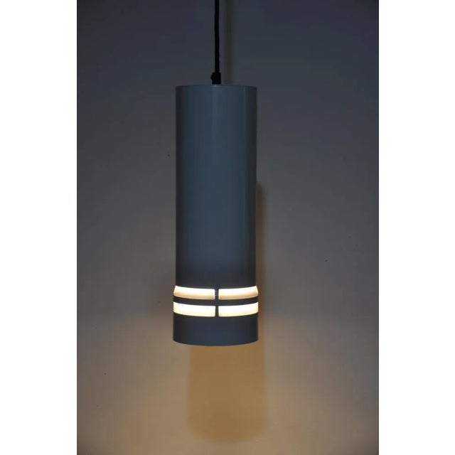 Metal Pendand Lamp Pipeline Pm10 by Ole Pless Jørgensen for Nordisk Solar For Sale - Image 7 of 16