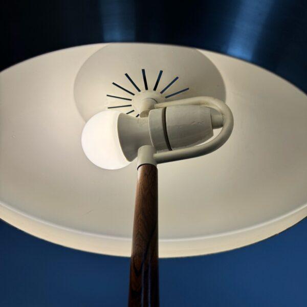 Brown Vintage Danish Ambassador Table Lamp by Jo Hammerborg for Fog & Mørup, 1960 For Sale - Image 8 of 10