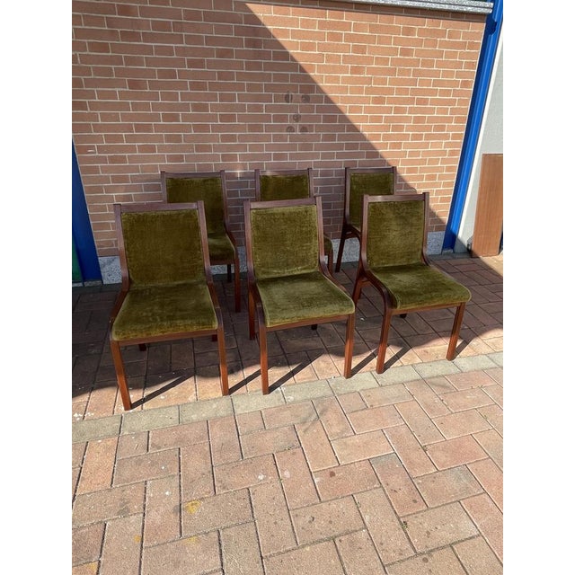 1960s Chairs by V. Gregotti & Giotto Stopppino, Set of 6 For Sale - Image 5 of 18