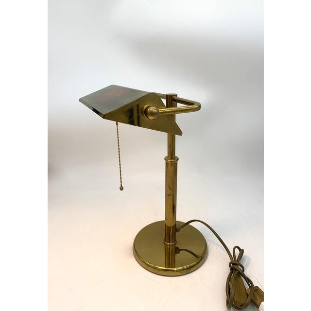 Brass Table Lamp, Italy, 1970s For Sale - Image 4 of 5