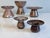 Ceramic Candlesticks by Serocka, Germany, 1970s, Set of 5 For Sale - Image 11 of 13
