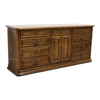 Ethan Allen Classic Manor Maple Italian Triple Dresser For Sale