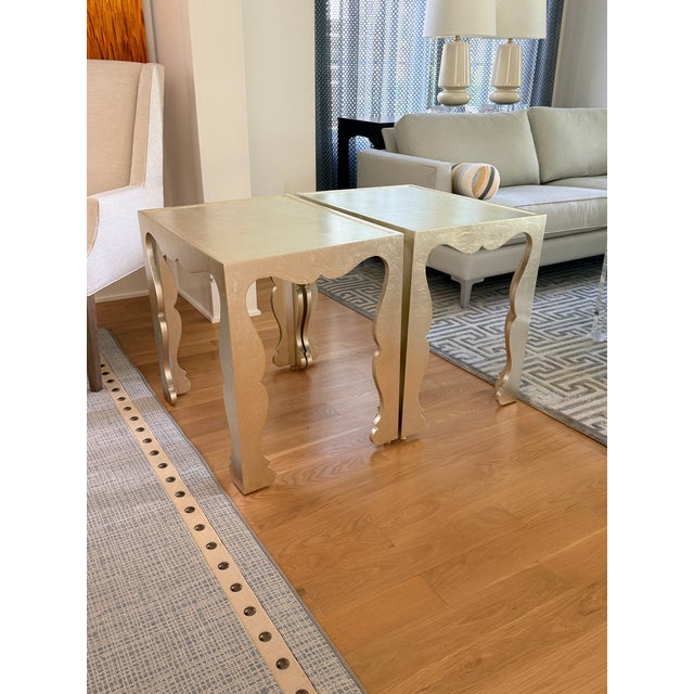 Pair of Bernhardt Savoy End Tables For Sale - Image 9 of 11