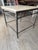 Ethan Allen Premium Ethan Allen Vida Fossilized Stone-Top End Table in Paris Iron For Sale - Image 4 of 5