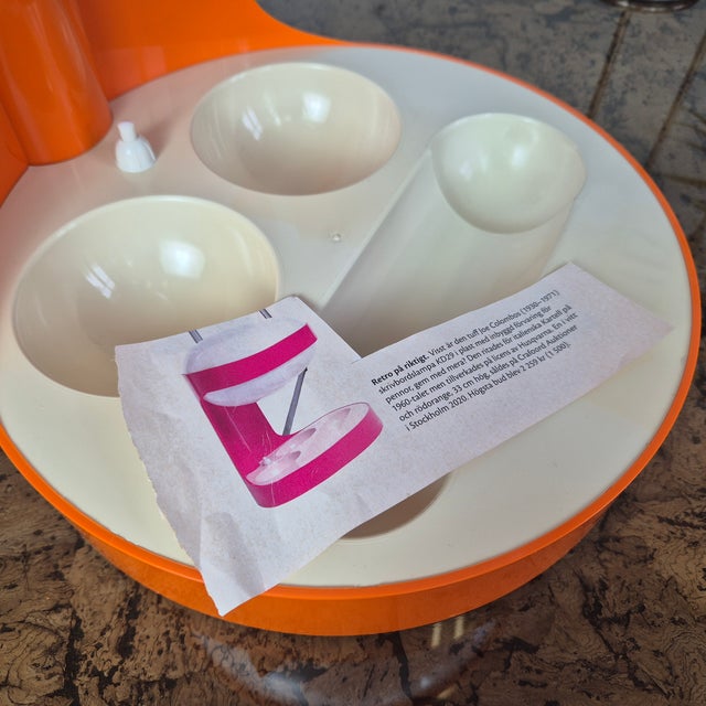 Vintage KD29 Table Lamp by Joe Colombo for Husqvarna, 1960s For Sale - Image 9 of 12