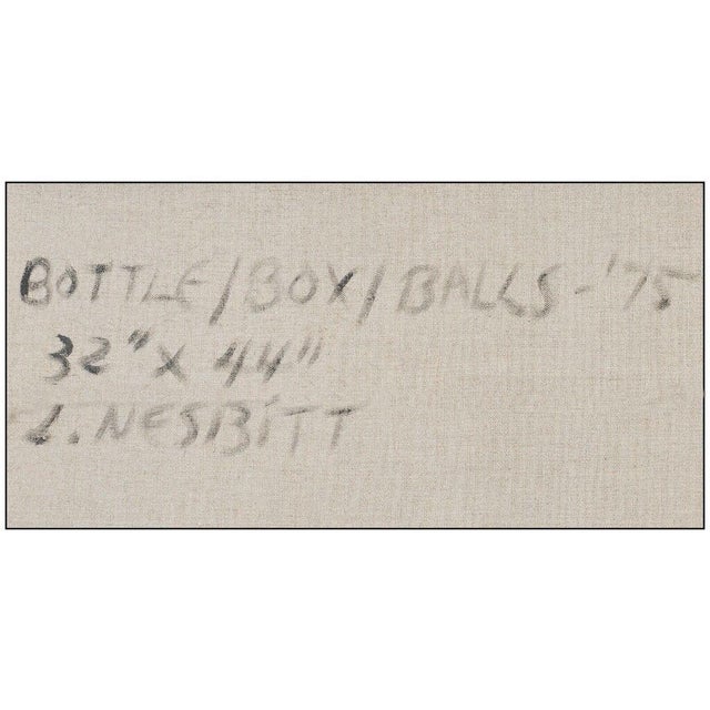 Lowell Nesbitt Late 20th Century Bottle/Box/Balls, Lowell Nesbitt For Sale - Image 4 of 5