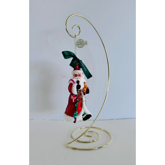 Waterford 2000 Santa Series - Third Edition No. 7459 Ornament W/ Box. This is limited series with only 8000 ornaments...