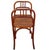 Early 20th Century Vienna Secession Bent Oak Bench W/ Side Arms Attributed to Fischel Söhne For Sale - Image 4 of 6