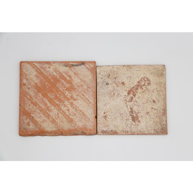 1920s Antique Bauhaus Portuguese Set of Two Tiles For Sale - Image 11 of 11