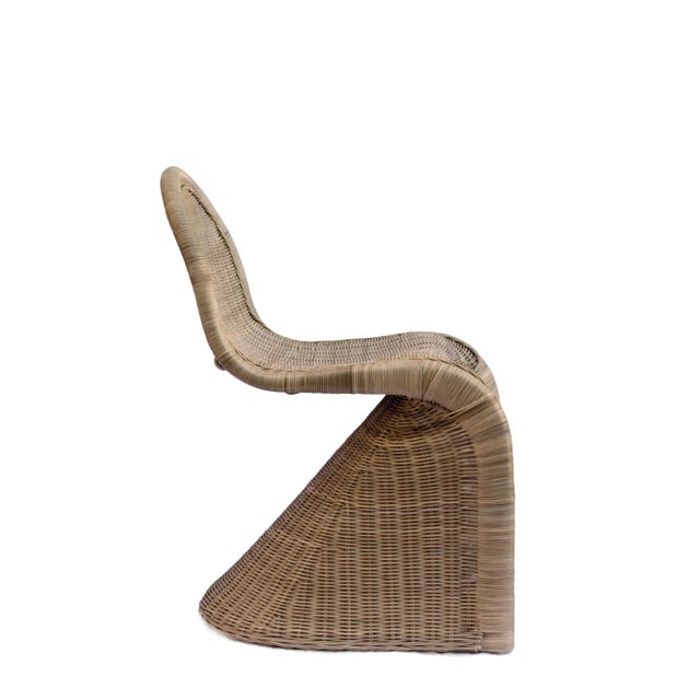 D'après Panton Dining Chair by Emilie Voirin For Sale - Image 4 of 4