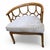 Mid-Century Modern William “Billy” Haines Style Fruitwood Spider-Leg Barrel Back Lounge Chair – Newly Reupholstered in...