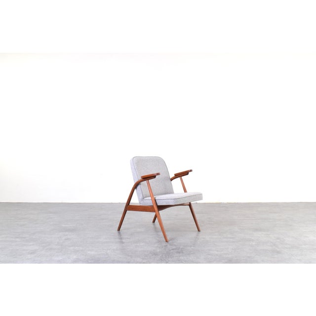 Mid-Century Modern Polish Lounge Chair, 1960s For Sale - Image 12 of 12