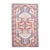 Red Vintage Colorful Rug with Pattern For Sale - Image 8 of 8