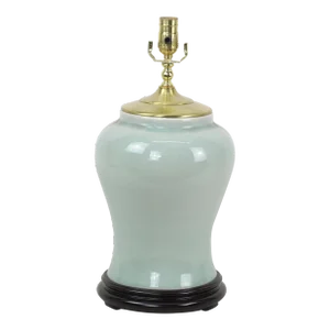 Chinese Style Celadon Vase Table Lamp