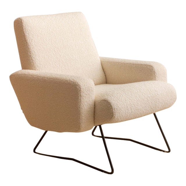 1950s Geneviève Dangles & Christian Defrance Armchair For Sale