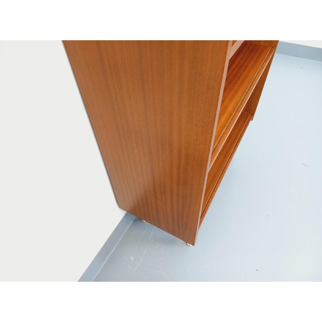 Wood Vintage Teak Style Bookcase, 1960s For Sale - Image 7 of 14