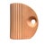 Art Deco Vintage Art Deco Revival Peach Ceramic Sculptural Vase For Sale - Image 3 of 6