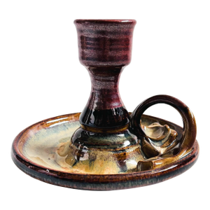 Vintage Studio Pottery Candle Holder