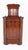 Biedermeier Corner Cabinet in Flame Mahogany, 1860 For Sale - Image 5 of 9