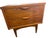 1960s Nightstand Two Drawer Walnut Harmony House For Sale - Image 6 of 8