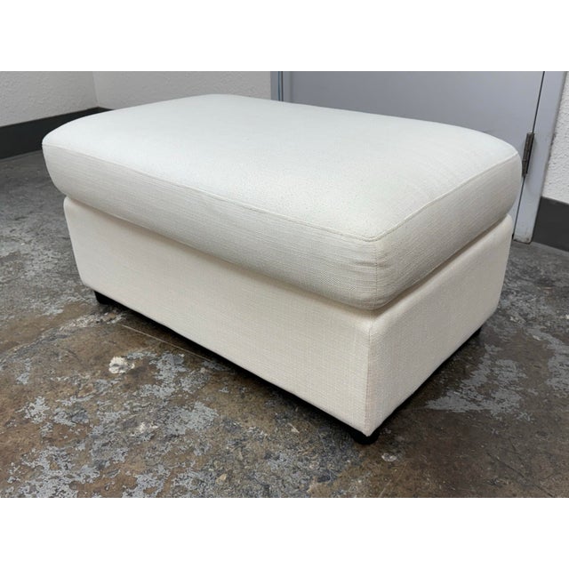 Williams Sonoma for Pottery Barn Union Grand Sofa + Ottoman, Pair For Sale - Image 9 of 12
