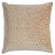 Mid-Century Modern Schumacher X Timothy Corrigan Madeleine 20" Pillow in Natural For Sale - Image 3 of 3