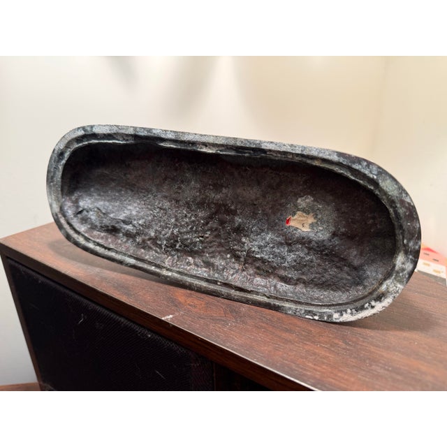 Early 20th Century Cast Metal Dog Statue For Sale - Image 9 of 10