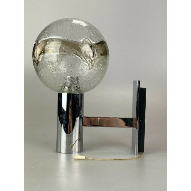 Metal Mid-Century Space Age Ball Sconce from Sölken Leuchten, 1960s For Sale - Image 7 of 14