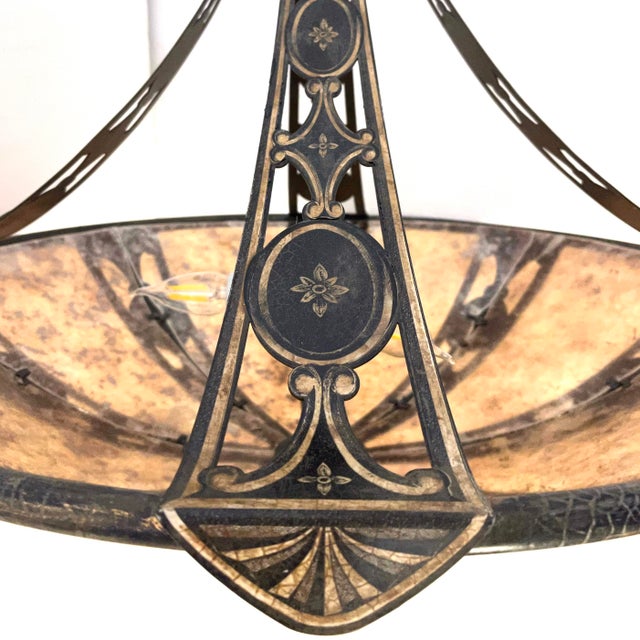 Created by the Fine Art Lamps Company - this renaissance inspired pendant was made in 2011 and listed for $4,000. Features...