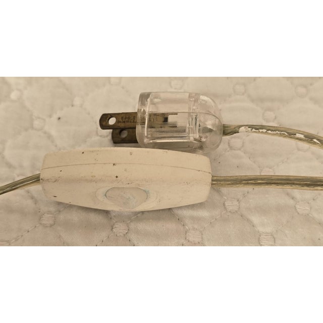 Antique Toleware Bouillotte Table Lamp With Painted Landscape Panels For Sale - Image 4 of 4