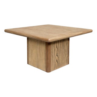 Mid-Century Pine & Oak Coffee Table from Trioh For Sale