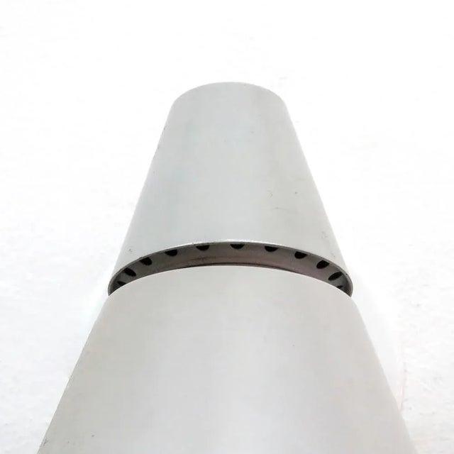 Metal Pair of Kaiser Leuchten Wall Lamps, 1940 For Sale - Image 7 of 10